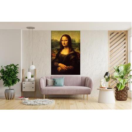 Yağlı Boya Görünümlü Mona Lisa Kanvas Tablo